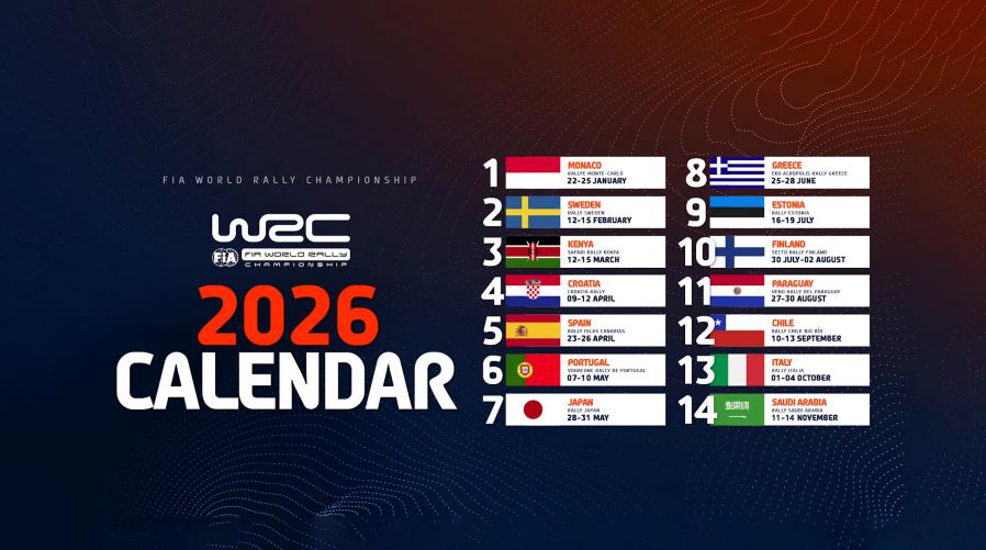 Rally Mundial Paraguay 2026 en Encarnación