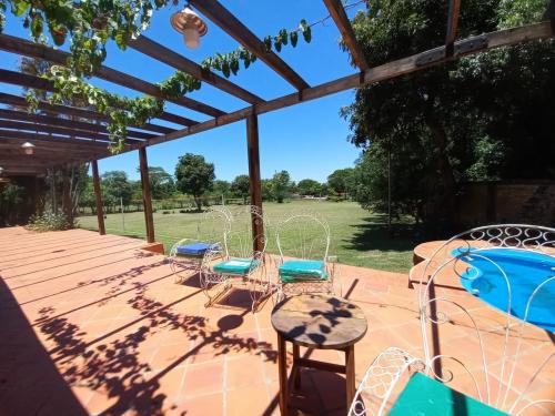 piscina para ninos - Quinta Los Lapachos de Ypane