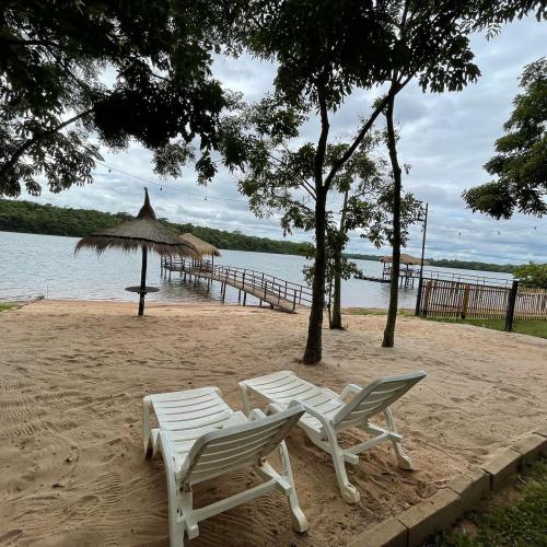 Playa y muelle - Quinta El Paraíso Escondido