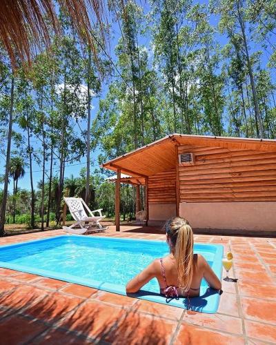 piscina - La Cabaña de mi Finca