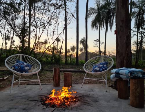 espacios para el fogon - La Cabaña de mi Finca