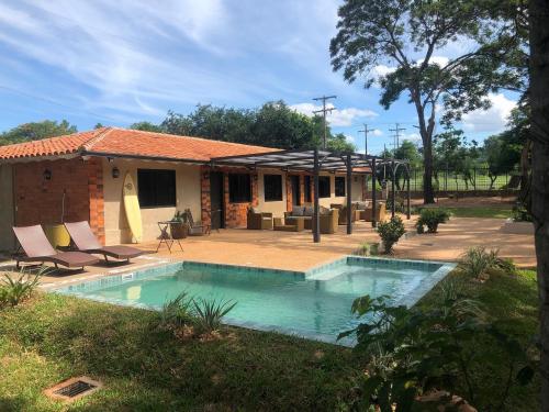 vista piscina - Estanzuela Eco Lodge