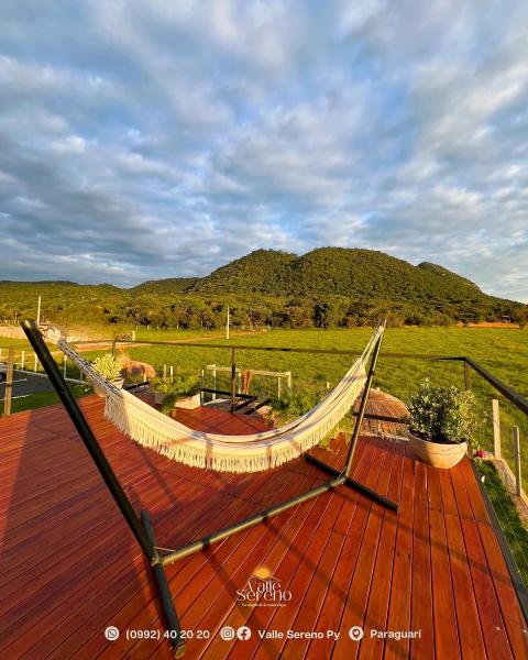 Hamaca con vista al cerro - Quinta Valle Sereno